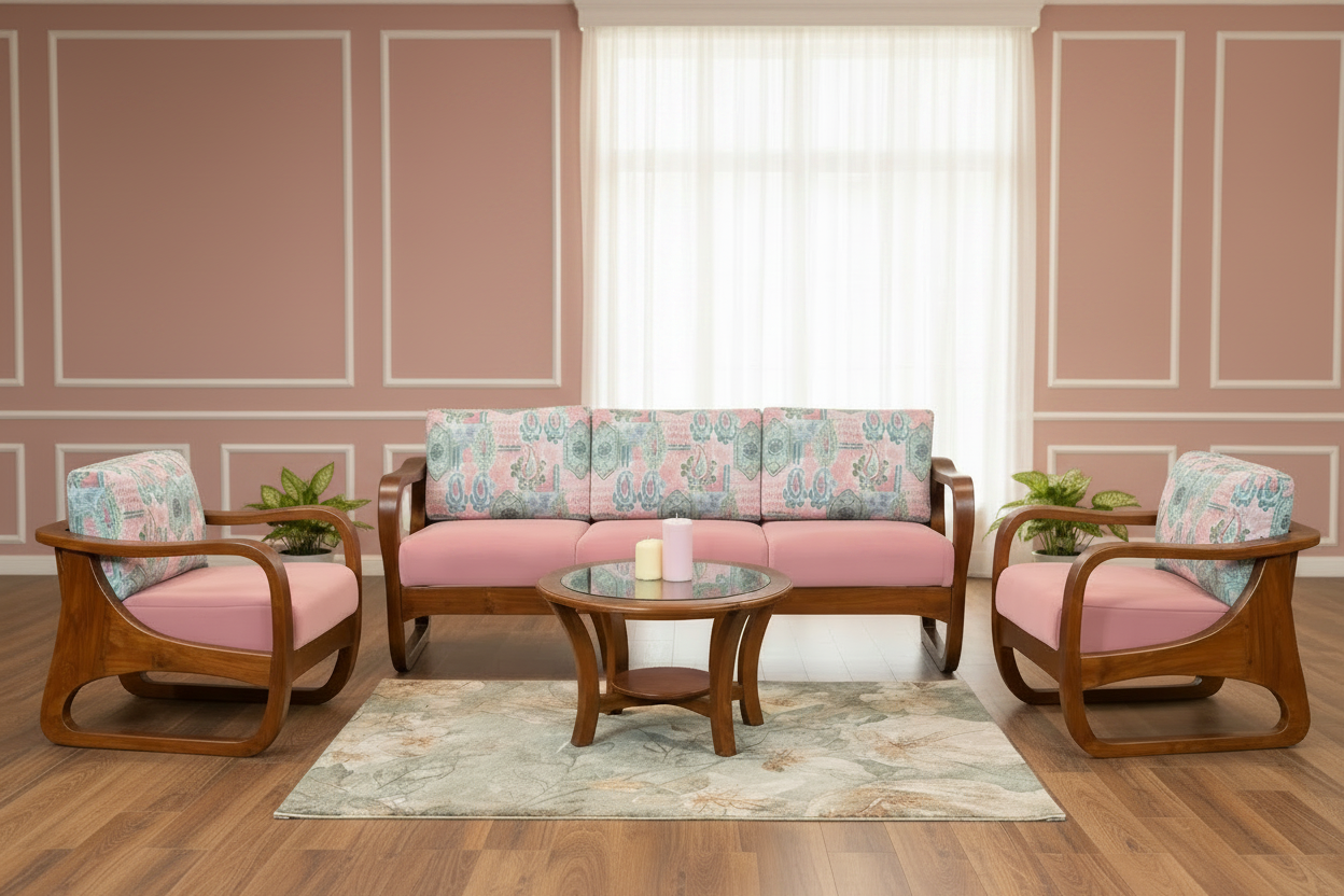 Loop Arm Sofa Set